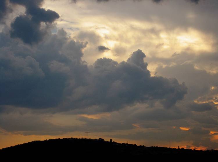 Ein Wetter zum Daheim bleiben