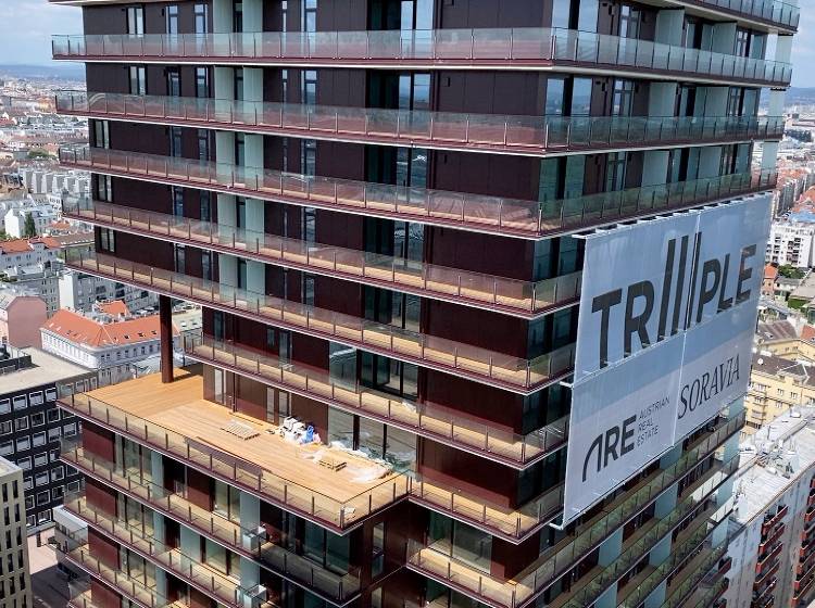 Triiiple: Wohnen im 100-Meter-Turm