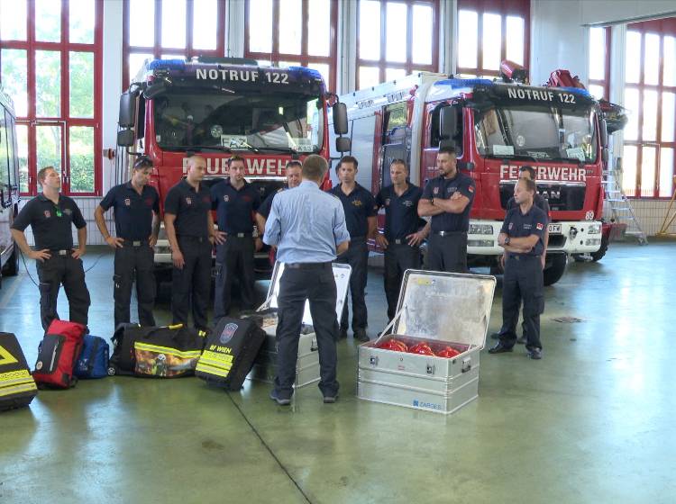 Wiener Feuerwehr hilft in Nordmazedonien