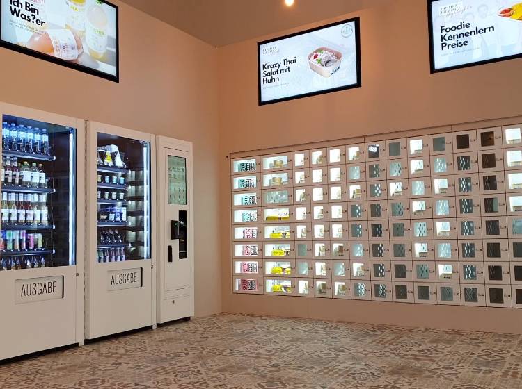 Bezirksflash: Menü aus dem Automaten