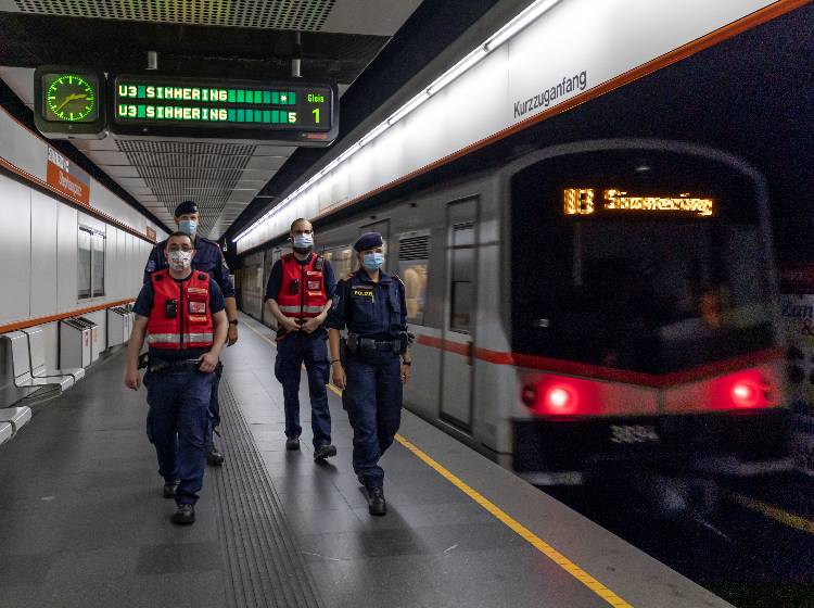 Lockdown: Wenig Frequenzrückgang in Wien