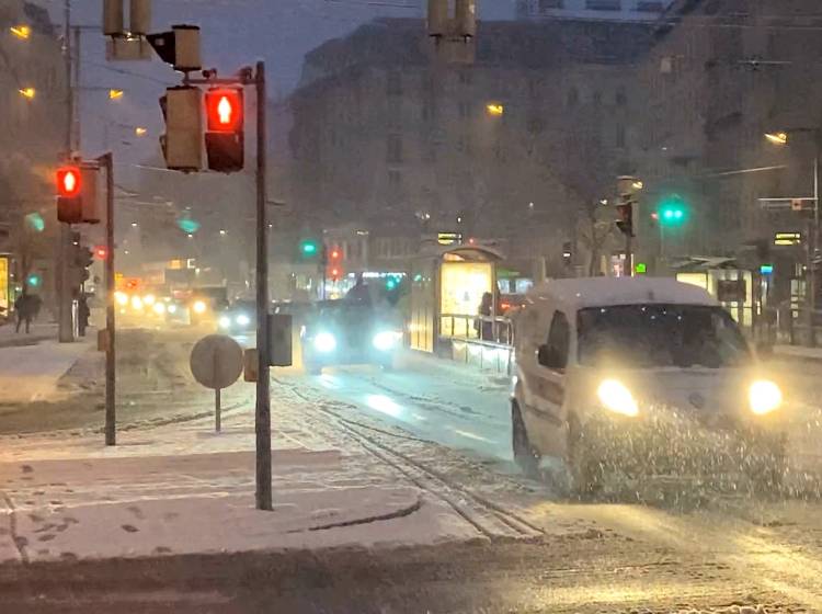 Schnee- und Kältewelle nimmt Kurs auf Wien