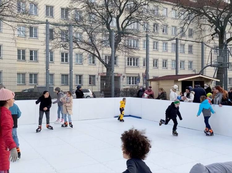 Bacherpark: "Das Eislaufen ist kostenlos"