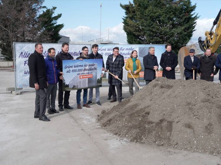 Baustart für Großwärmepumpe