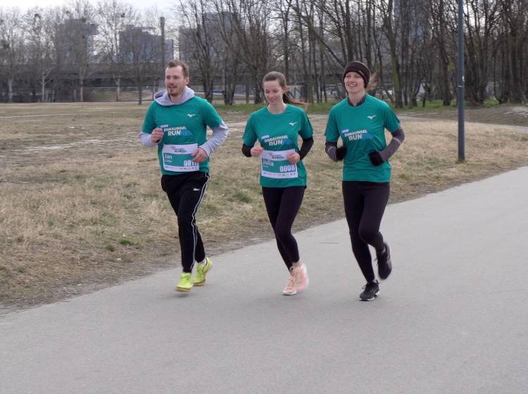 Donauinselrun: "Gemeinsam und doch alleine"