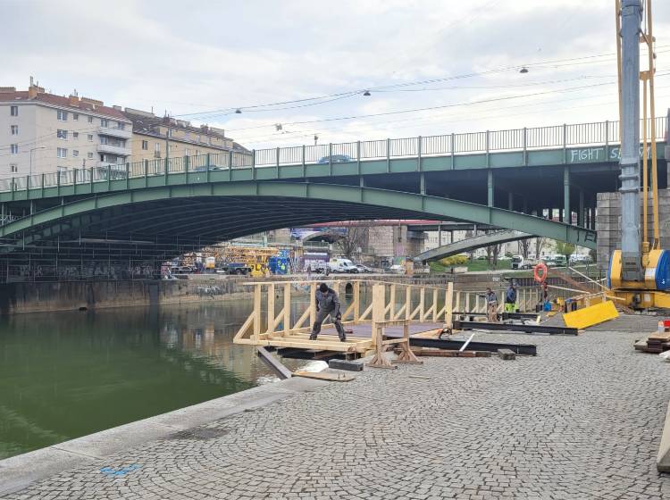 Stau-Hotspot: Franzensbrücke