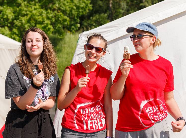 Bezirksflash: Pfingstcamp auf der Donauinsel