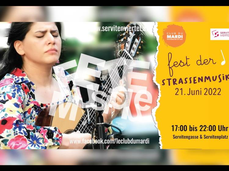 Bezirksflash: Straßenmusik im Servitenviertel