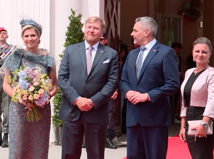 Königspaar setzt Staatsbesuch in Wien fort
