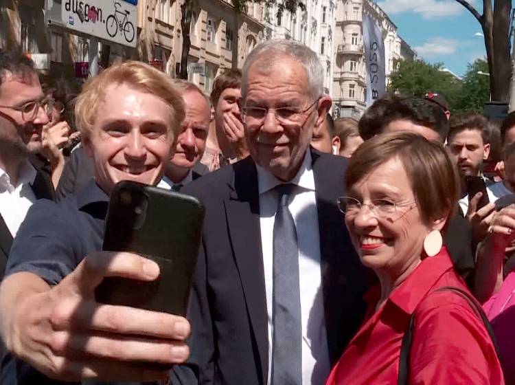 Van der Bellen sorgt für Bahö auf der Mahü