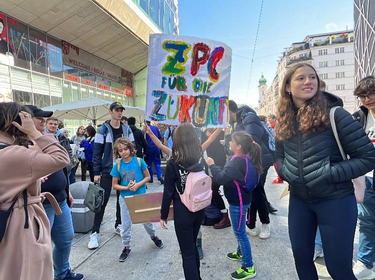 dabei! beim Klimastreik