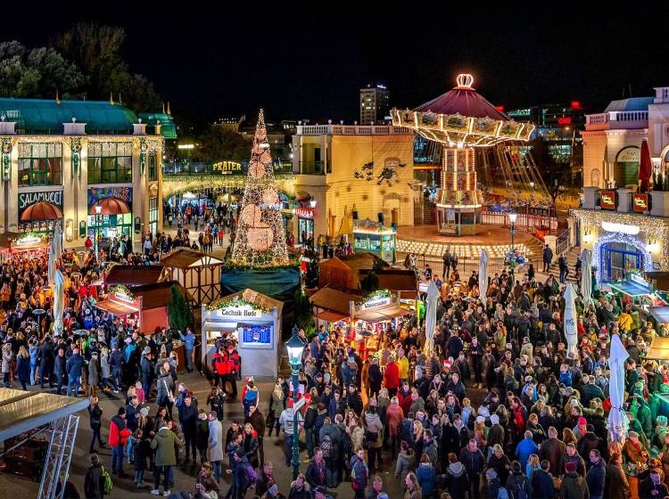 Prater lädt zur täglichen Weihnachtssause