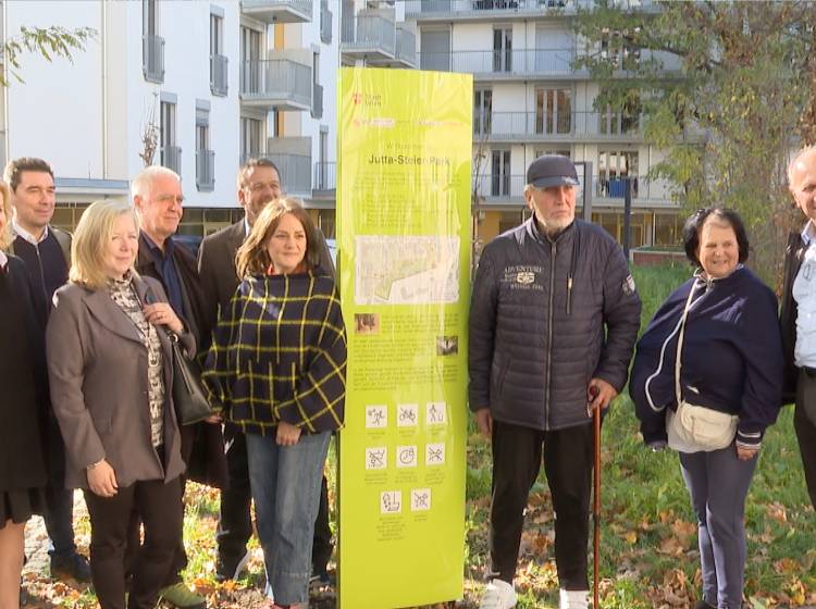 Mehr Grün für Wien – Jutta-Steier-Park eröffnet
