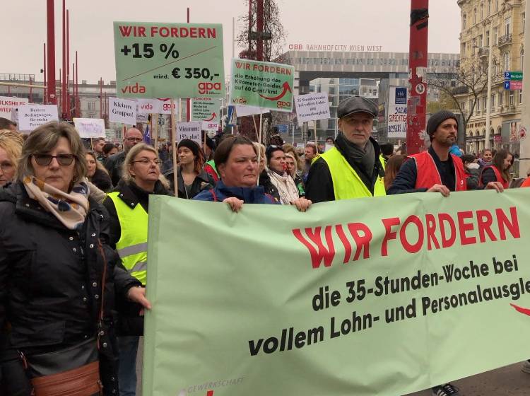 Protest: Sozialbereich fordert mehr Geld
