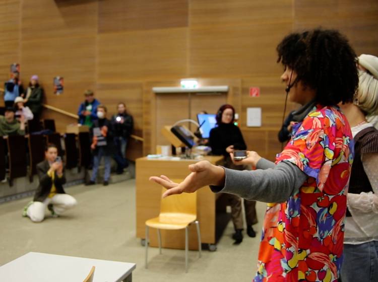 Klimaschützer besetzten Hörsaal an Uni Wien