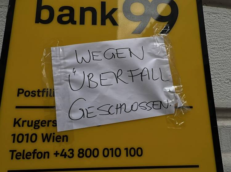 Postraub: Verdächtiger kommt nicht weit