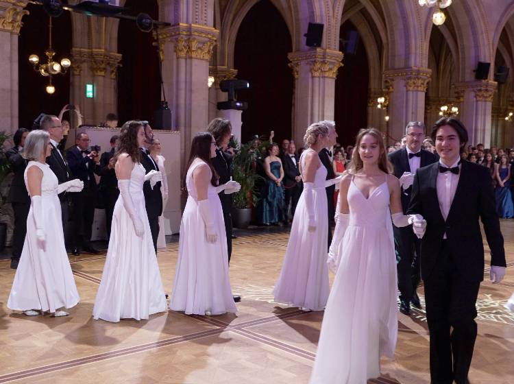 Der 8. Ball der Wissenschaften im Wiener Rathaus