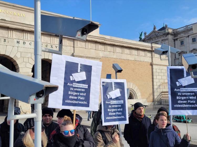 Warnung vor videoüberwachter Innenstadt