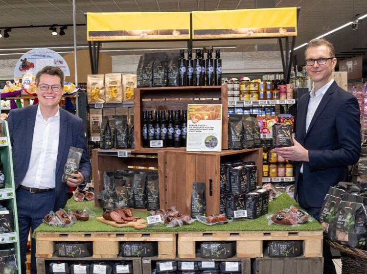 Bio aus Wien im Supermarktregal