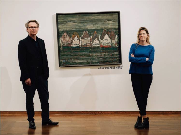 Leopold Museum: Schiefe Gemälde für's Klima