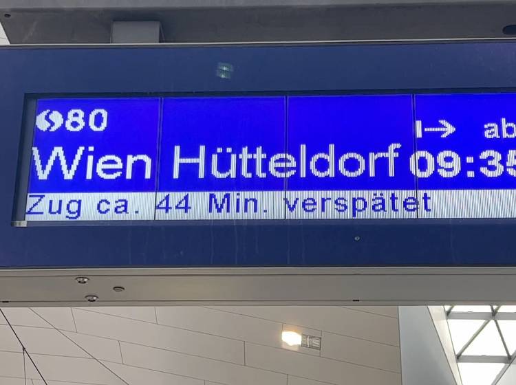 ÖBB-Störung behoben: Züge wieder auf Schiene