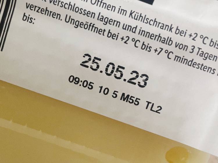 Haltbarkeit: Auch auf die Sinne achten