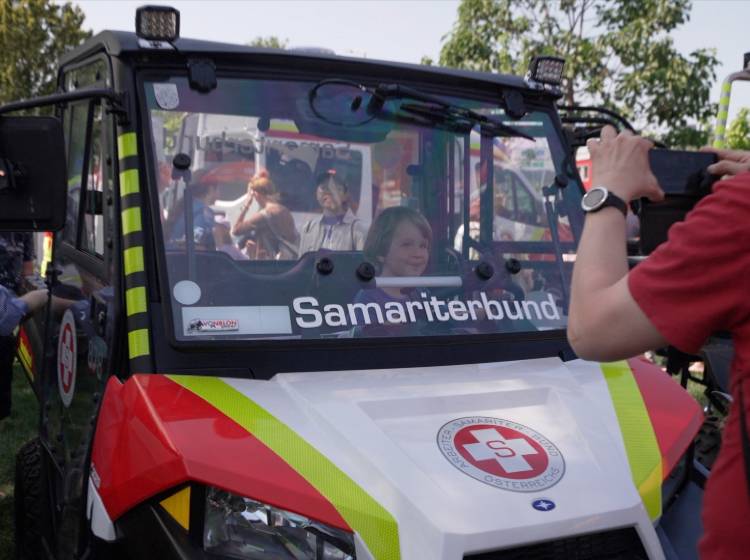 Viel los beim Tag des Samariterbundes