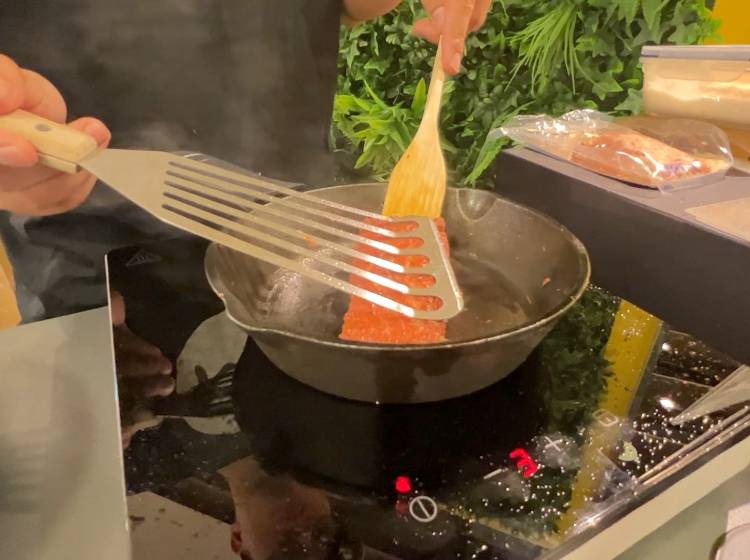 Bezirksflash: Veganer Lachs aus dem 3D-Drucker