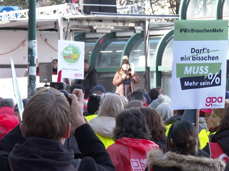 Handel: Streiks ab Donnerstag