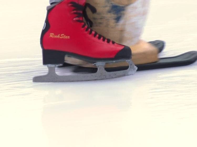 Lebensgefahr: Eislaufen auf Naturgewässern