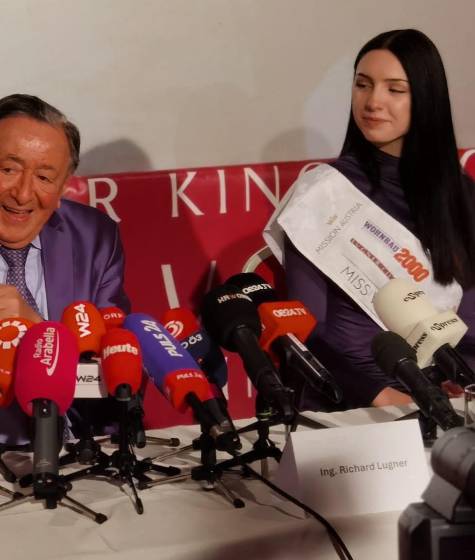 Lugner kommt mit Priscilla Presley