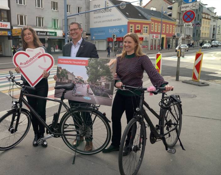 Floridsdorf: Radwege werden ausgebaut