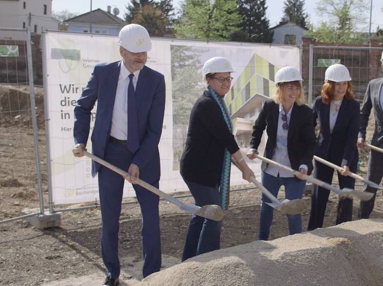 Klinik Ottakring: Spatenstich für Verwaltungsneubau