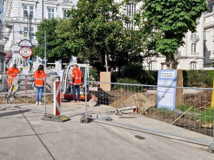 Bezirksflash: Umgestaltung rund ums Volkstheater