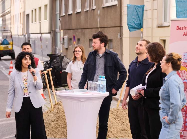 Bezirksflash: Simon-Denk-Gasse wird klimafit