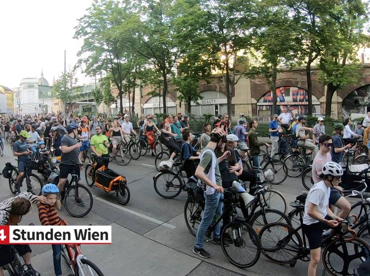 Gürtel: Demo für durchgängigen Radschnellweg
