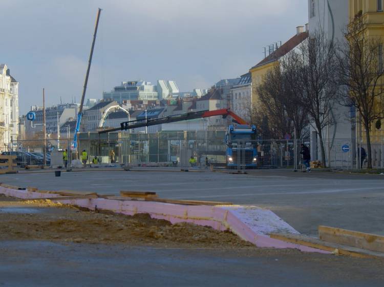 Bezirksflash: Naschmarkt im Umbau