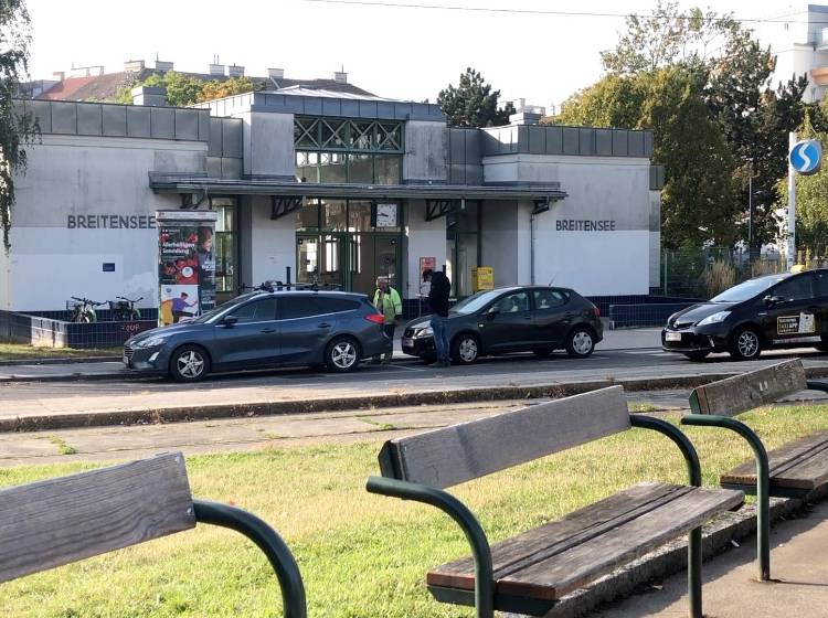 Bezirksflash: Umbau-Pläne für den Vorplatz Breitensee