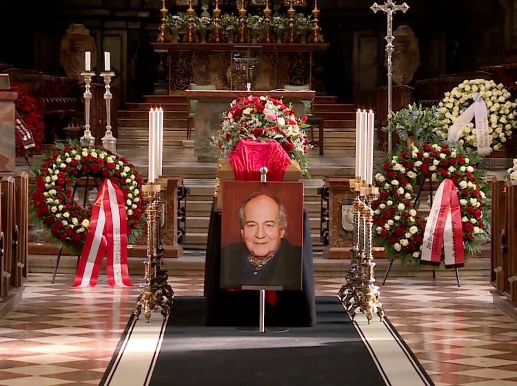 Abschied von Otto Schenk im Stephansdom