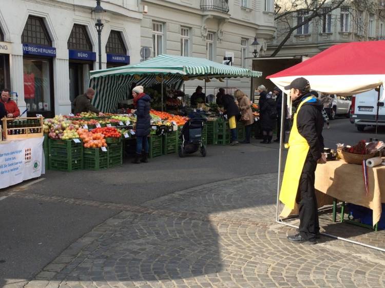 Bezirksflash: Wochenmarkt in der Altgasse ist zurück