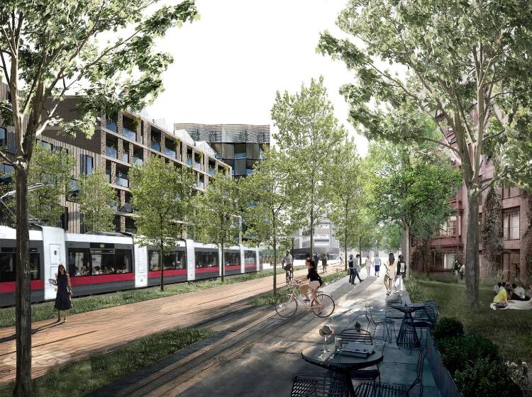 Bezirksflash: Neues klimafittes Stadtquartier geplant