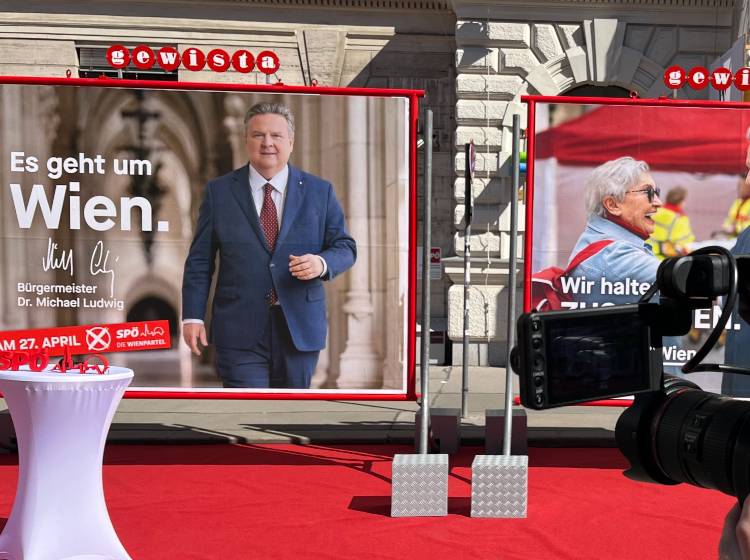 Kampagnenstart: Für die SPÖ "geht es um Wien"