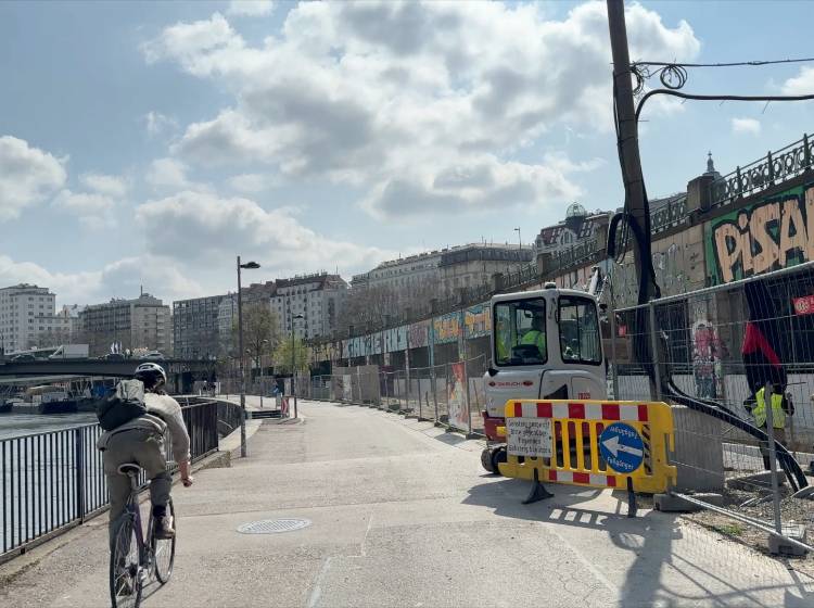 Mehr Grün für den Donaukanal
