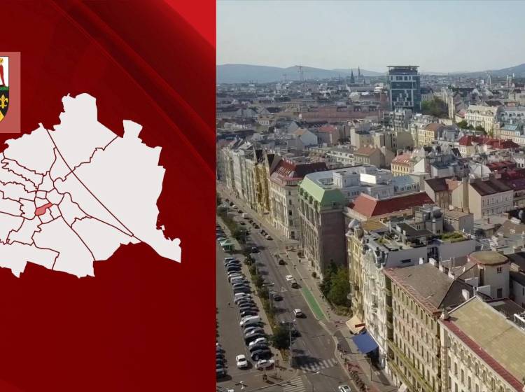 Mariahilf: Dicht bebaut, divers belebt