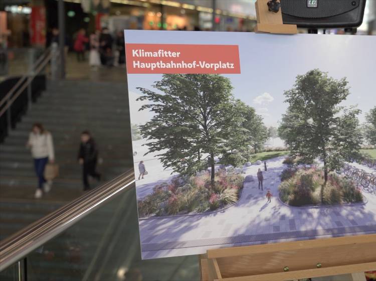 Hauptbahnhof: Vorplätze werden umgestaltet