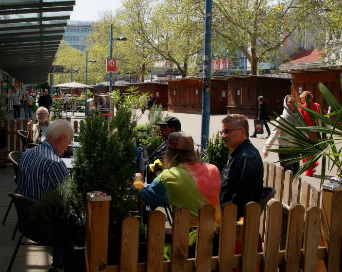 Unterwegs mit Joham: Meinungsumfrage in Floridsdorf und Döbling