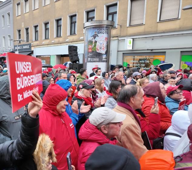 Ludwig: SPÖ als Gegenmodell zu reaktionären Kräften