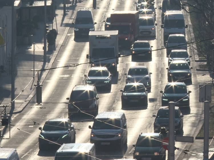 Verkehrslärm: Jede 4. Person in Wien betroffen