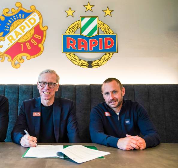 Rapid: Peter Stöger unterschreibt für zwei Jahre