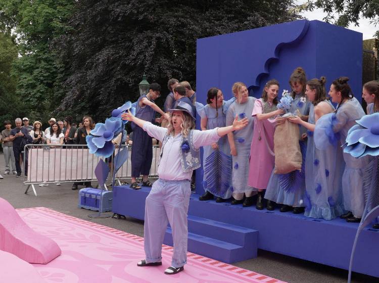 Esel im Stadtpark: Wir sind Wien-Festival startete mit Open-Air-Operette
